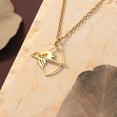 thumbnail image 2 of Sagittarius Zodiac Jewelry, Minimalist Necklace, Gift For Her, Bow Necklace Gift For Mom, 2 of 4