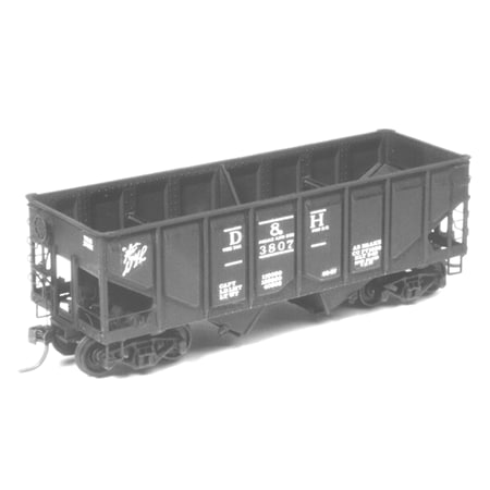 Side Hopper Car - HO Panel Side USRA Hopper Car Kit