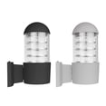 thumbnail image 4 of Matsuzay Iluminación exterior impermeable Pantalla de vidrio de aluminio Lámparas de pared LED IP65 Lámpara de pared E27 Socket AC 85-240V sin bombilla Iluminación y accesorios Negro Matsuzay HA024572-02, 4 of 6