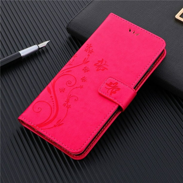 Funda de cuero para teléfono Samsung Galaxy, carcasa con tapa y soporte, 5G, S8, S9 Plus, S10, S20 FE, S21, S22, S23 Ultra, A32, A52S, A72, A12 QYM unisex