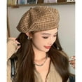 thumbnail image 7 of Classic Berets for Women French Elegant Beret Hats for Women Trendy Newsboy Hat Painter Cap Beanies Party Travel Fall, 7 of 7