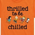 thumbnail image 3 of Peanuts - Snoopy and Friends Thrilled To Be Chilled - Toddler And Youth Short Sleeve Graphic T-Shirt, 3 of 6