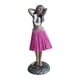 thumbnail image 2 of Figura de resina de muñeca hawaiana para salpicadero de niña bailarina para decoración del hogar y la oficina. rosa roja, 2 of 9