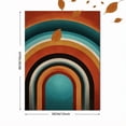 thumbnail image 3 of Qisvanset Modern Abstract Cityscape Canvas Print 12x16 Inch Home Decor, 3 of 8