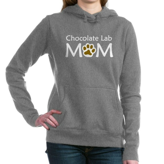 CafePress - Chocolate Lab Mom Hooded Sweatshirt - Pullover Hoodie, Classic & Comfortable Hooded Sweatshirt