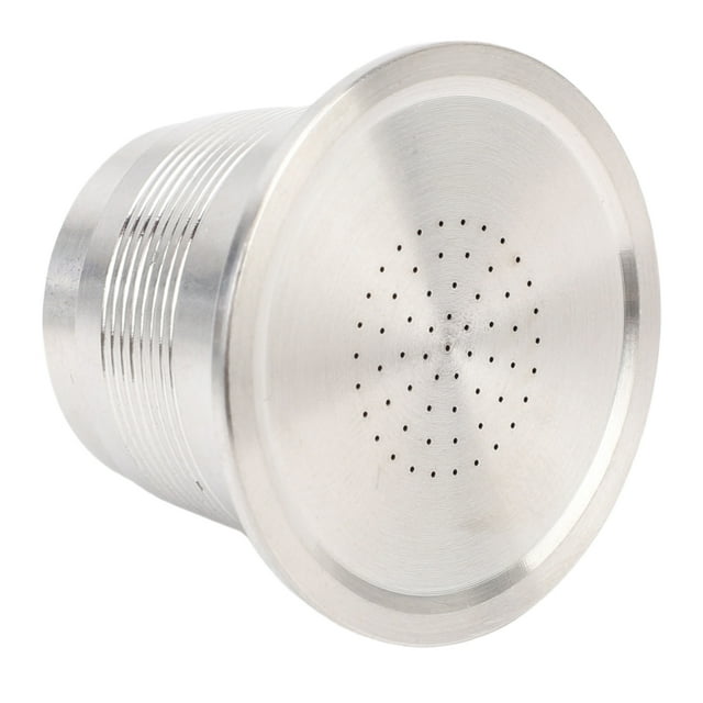 Cápsula De Café, Cápsula De Café Recargable De Acero Inoxidable 27 Mm 19 Bar Porosa Para Suministros De Máquinas De Café