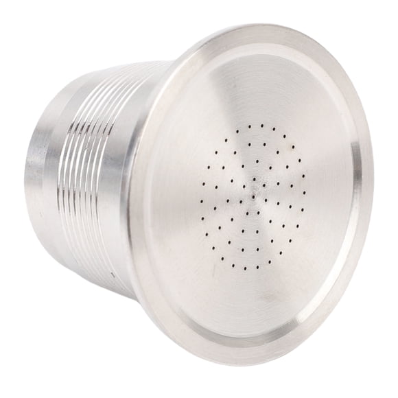 Cápsula De Café, Cápsula De Café Recargable De Acero Inoxidable 27 Mm 19 Bar Porosa Para Suministros De Máquinas De Café