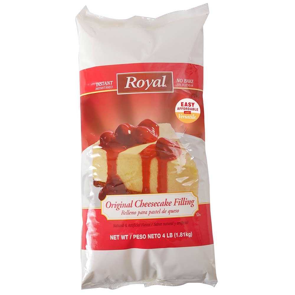 Royal Instant Cheesecake Filling, 4 Pound 6 per case.