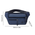 thumbnail image 6 of Under $5 InsCrazy Fanny Pack for Men, Multifunctional Waist Bag for Cycling Sports Travel, 6 of 7
