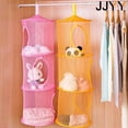thumbnail image 2 of JJYY 1PC/2Pcs Net Hanging Multi-Layer Storage Cage – Cylindrical Hanging Bag Organizer for Wall, Door, and Closet  Toy Basket for Kids' Room Storage, 2 of 9