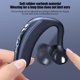 thumbnail image 3 of Auriculares manos libres Bluetooth 5.1, auriculares inalámbricos para negocios, se adaptan al oído izquierdo o derecho, para iPhone, Android y portátiles, color rojo., 3 of 6
