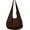 Coffee, variant on Soft Suede Shoulder Bag for Women Large Tote Purse Vintage Slouchy Top Handle Satchels Casual Working Handbag