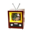 thumbnail image 3 of Escultura de TV de madera para Navidad, adorno de televisión de madera para Navidad, minifigura de TV para manualidades, fiesta, decoración festiva de, 3 of 9