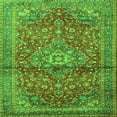 thumbnail image 1 of Ahgly Company Indoor Square Medallion Green Traditional Area Rugs, 8' Square, 1 of 1