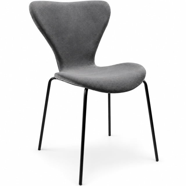 Juego Set 4 Sillas Tapizadas Houzer Terciopelo Comedor