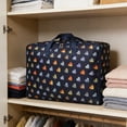 thumbnail image 6 of Heavy Duty Storage Bag with Reinforced Handles - Large Tote for Clothes Toy and Christmas Decoration Thickened with Double Zippers, 6 of 6