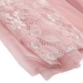 thumbnail image 5 of Weiqiqre Mini Skirt Tulle Midi Skirt Pleated Summer Floral Elastic Waist Tea-Length Layered Floral, 5 of 6