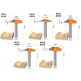 thumbnail image 1 of Small Size Woodworking Cutter, Milling Cutter, 6mm Shank For Medium Density Fiberboard Solid Wood, 1 of 8