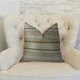 thumbnail image 2 of Plutus 20" x 30" Lexington Park Handmade Luxury Pillow in Taupe and Brown, 2 of 3