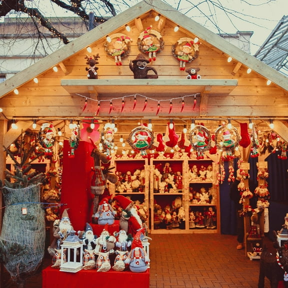 LEORX Outdoor Party Lights Red Polystyrene Portable Lighting Effect 1 Set