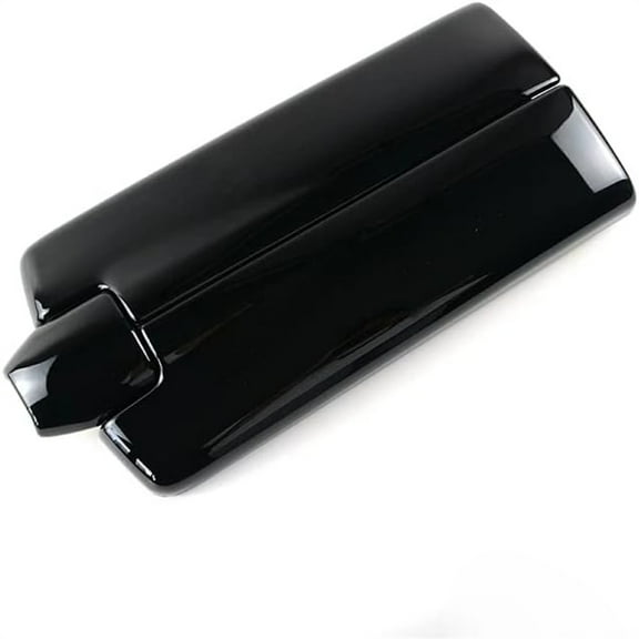 Yassdwbn Glossy Black Console Armrest Box Cover Trim For Mercedes E Class W212 2010-2015