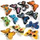 thumbnail image 5 of Figuras de acción de animales de granja para niños, 12 piezas, insectos, arañas, mariposas, peces, dinosaurios, perros, gatos y caballos, 5 of 5