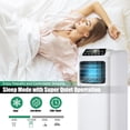 thumbnail image 3 of 9000 BTU Portable Air Conditioner with Built-in Dehumidifier and Remote Control, 3 of 3