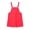 Red, variant on Mercatoo Youth Shortalls Girls Boys Classic Sleeveless 𝐑omper Soft Bib Overall Shorts Kid 𝐏reppy Wide Leg Shorts Casual Short Jumpsuit