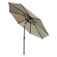 thumbnail image 1 of Trademark Innovations Parasol Inclinable à Manivelle - 10 Pieds - (Tan), 1 of 3