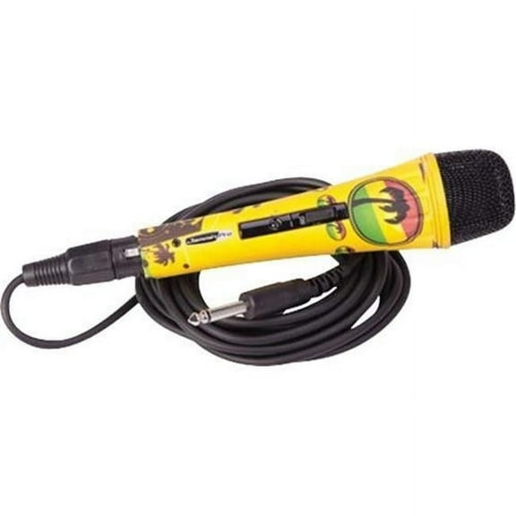ISLAND Style Unidirectional Dynamic Microphone w/XLR Jack Cable & Karaoke Software