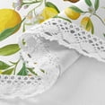 thumbnail image 4 of Coolnut 60" Lemon Outdoor Tablecloth with Umbrella Hole and Zipper, Waterproof Round Tablecloth for Party,Patio,Picnic,Holiday Dinner,Summer, 4 of 7