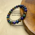 thumbnail image 3 of 8mm Natural Gemstone Stretch Bracelet â Handmade Healing Energy Bracelet for Women & Men, Unisex Yoga Meditation Jewelry for Stress Relief & Spiritual Balance, 3 of 5