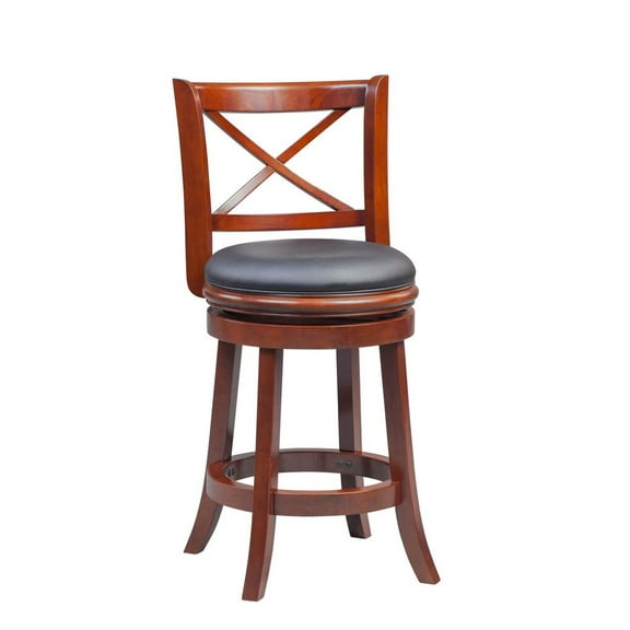 Boraam Georgia Swivel Bar Stool 29", Multiple Colors