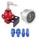 thumbnail image 3 of Kit De Medidor De Aceite, Regulador De Presión De Combustible Ajustable, Universal De Aluminio Para Coche, 160psi, Para Vehículos De Alto Rendimiento, 3 of 7