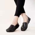 thumbnail image 3 of Ablanczoom Loafers Womens Flats Comfort Walking Shoes Woman Casual Sneakers No-Slip Leather Dress Shoe, 3 of 8