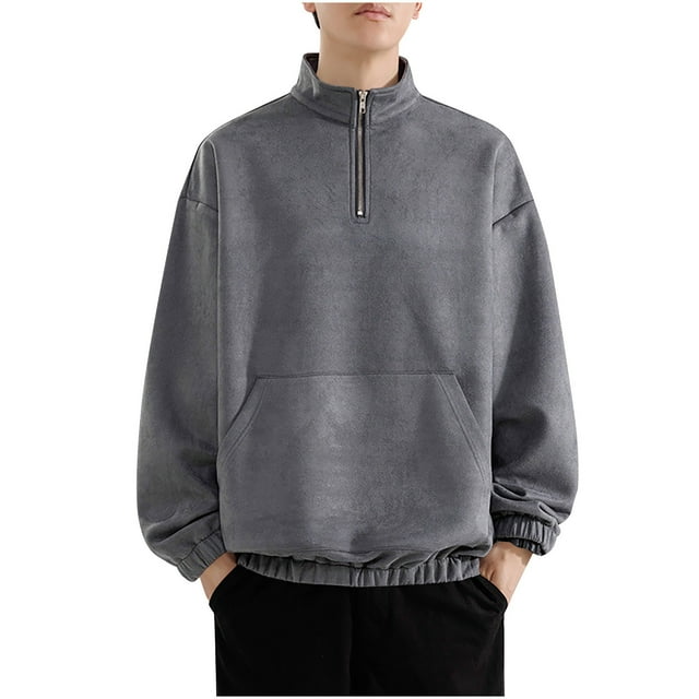 pstuiky camisa de manga larga para hombre, Camiseta de manga larga con botones y estampado vintage para hombre, sin capucha camisetas de hombre xxxl