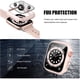 thumbnail image 3 of 10 Pack Hard Case for Apple Watch Series 3 42mm with Built-in Tempered Glass Screen Protector, Thin Bumper Full Coverage Bubble-Free Cover for iWatch Series 3/2/1 42mm Accessories, 3 of 5