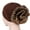 Coffee, variant on Women Solid Big Flower Stretch Elastic Beanie Hat Hair Head Wrap Cap One Size