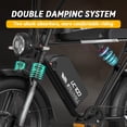 thumbnail image 5 of MOOBELO E10 Dual Motor Ebike 3000W Peak 52V 46Ah 20 Fat Tire 35MPH UL2849 for Grownups, 5 of 7