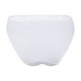 thumbnail image 3 of SKINY Ladies Rio Briefs, Paquete de 4 - Ropa Interior, Calzoncillos, Algodón, Cintura con Logotipo, Costilla fina, Unicolor Negro/blanco 40, 3 of 5