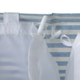thumbnail image 6 of Household Essentials Rectangular Double Sorter with Handles, Blue and White Stripe, 6 of 9
