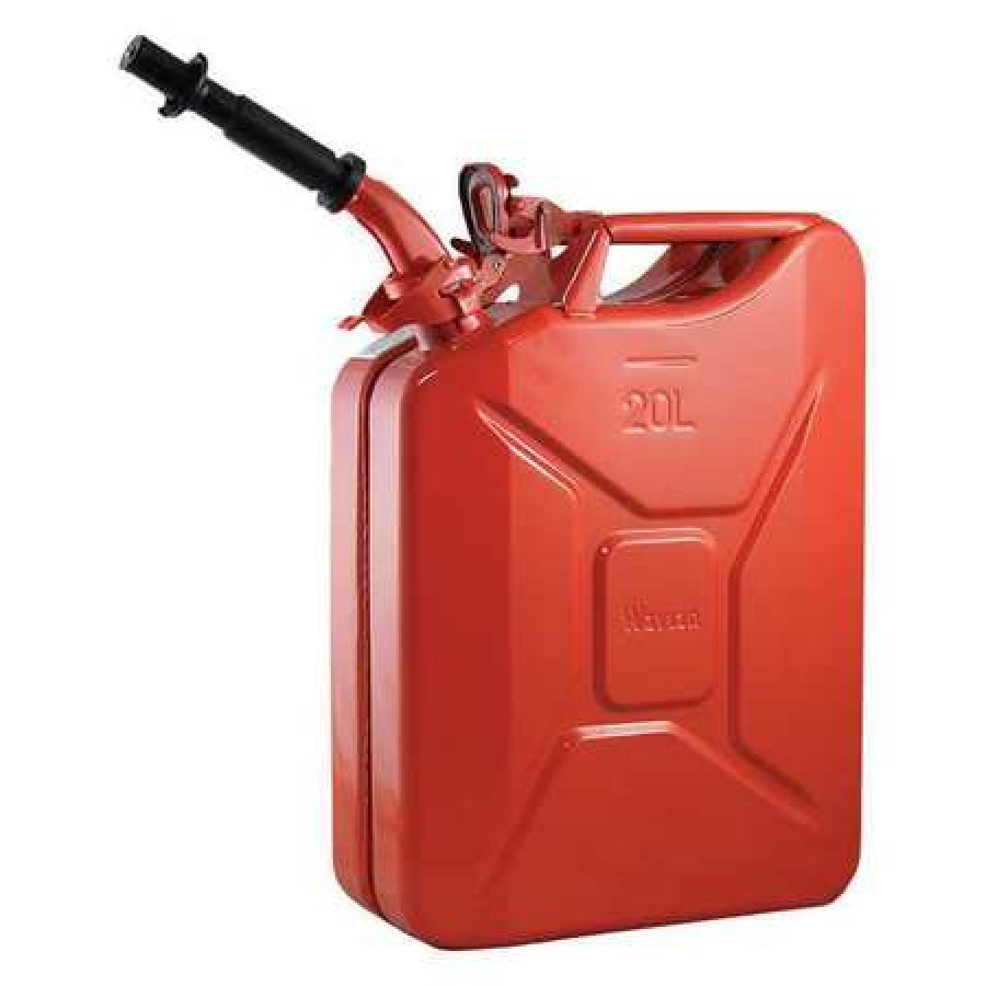 WAVIAN 2238C 5.28 gal, 20 L Red Cold rolled steel Gas Can