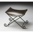 thumbnail image 1 of Beaumont Lane Vanity Stool in Dark Brown and Black, 1 of 1