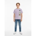 thumbnail image 2 of Star Wars, Boys' Relaxed Mineral Wash Graphic T-Shirt, Grogu & Mando, Sizes 4-18, 2 of 9
