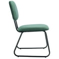 thumbnail image 3 of SAFAVIEH Chavelle Modern Accent Side Chair, Malachite Green, Set of 2, 3 of 7