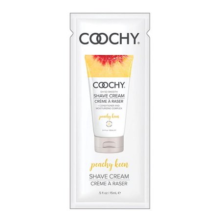 COOCHY Shave Cream - .5 oz Peachy Keen