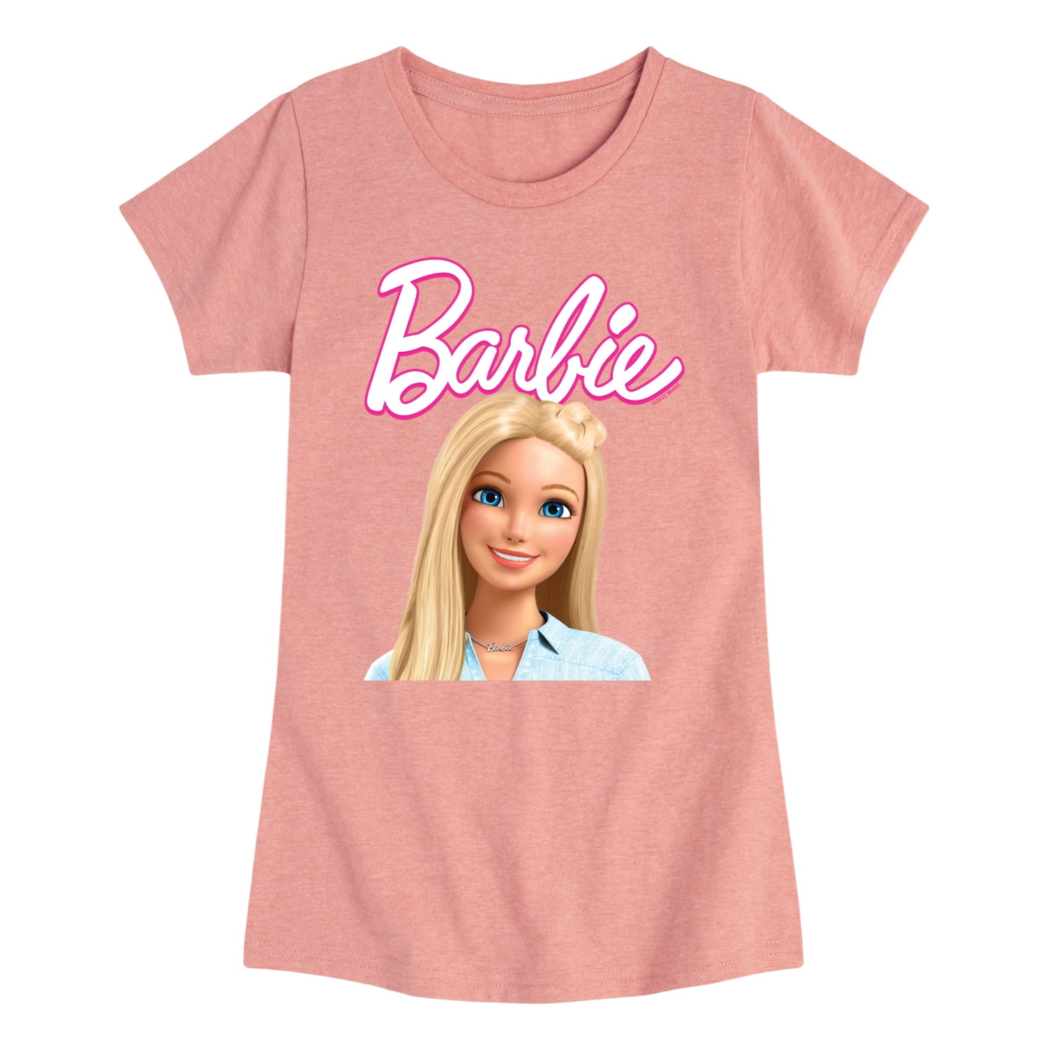 Barbie - Original Barbie - Doll - Toddler And Youth Girls Raglan Graphic T-Shirt - Walmart.com