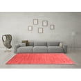 thumbnail image 3 of Ahgly Company Indoor Rectangle Abstract Red Contemporary Area Rugs, 2' x 4', 3 of 4