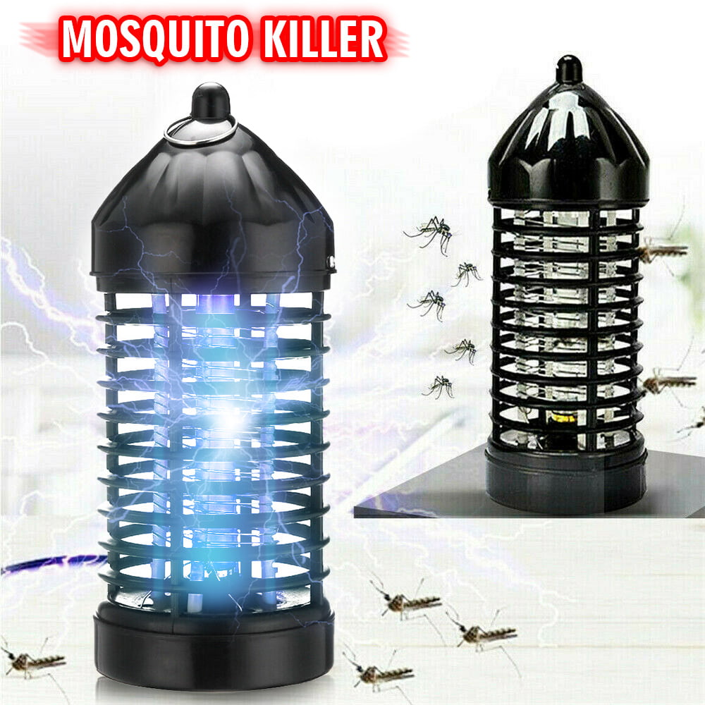 110V LED Electric Pest Small Flying Killer Trap Mosquito Repeller Bug UV Lamp 