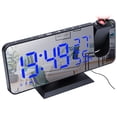 thumbnail image 1 of Reloj Despertador Digital LED Proyector con Espejo Ajustable NikouMX, 1 of 5